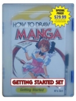 How To Draw Manga Getting Started Kit артикул 8756d.