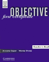 Objective First Certificate: Teacher's Book артикул 8706d.